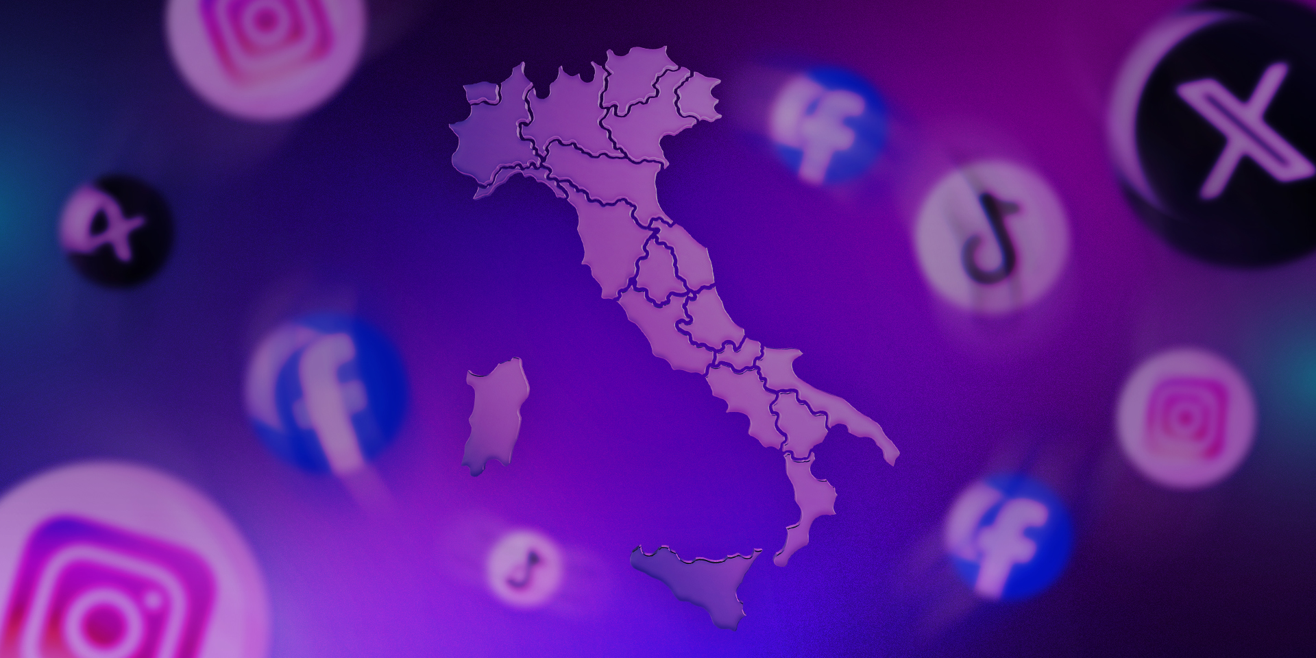Regioni italiane più social: classifica 2025 della comunicazione